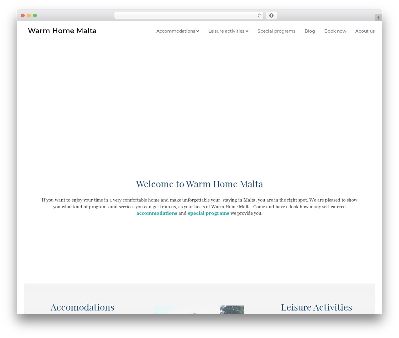 Flash WordPress theme - wh-malta.com