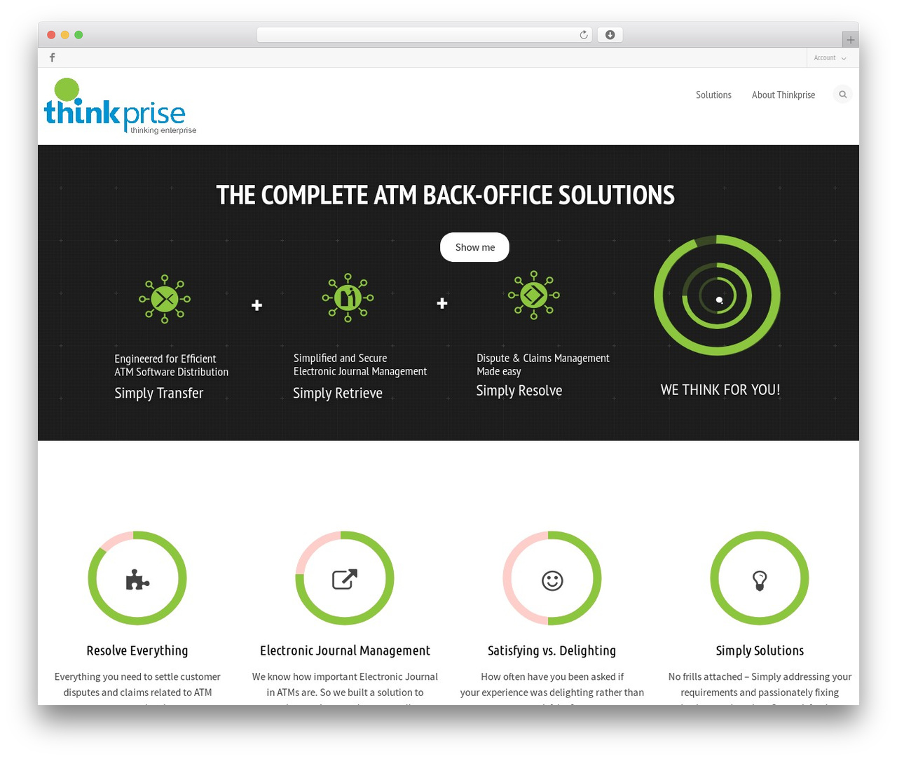 Flexform WordPress theme - thinkprise.com