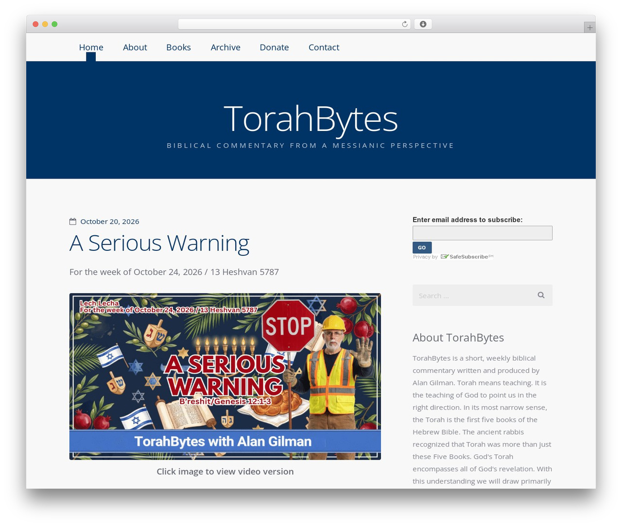 Highwind theme WordPress - torahbytes.org Highwind theme WordPress - torahbytes.org
