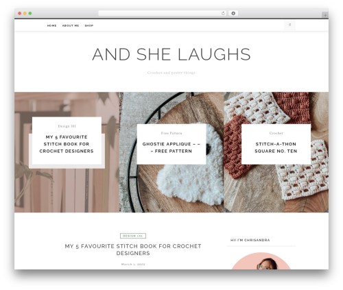 Hipstertheme shortcodes WordPress plugin - andshelaughscrochet.com