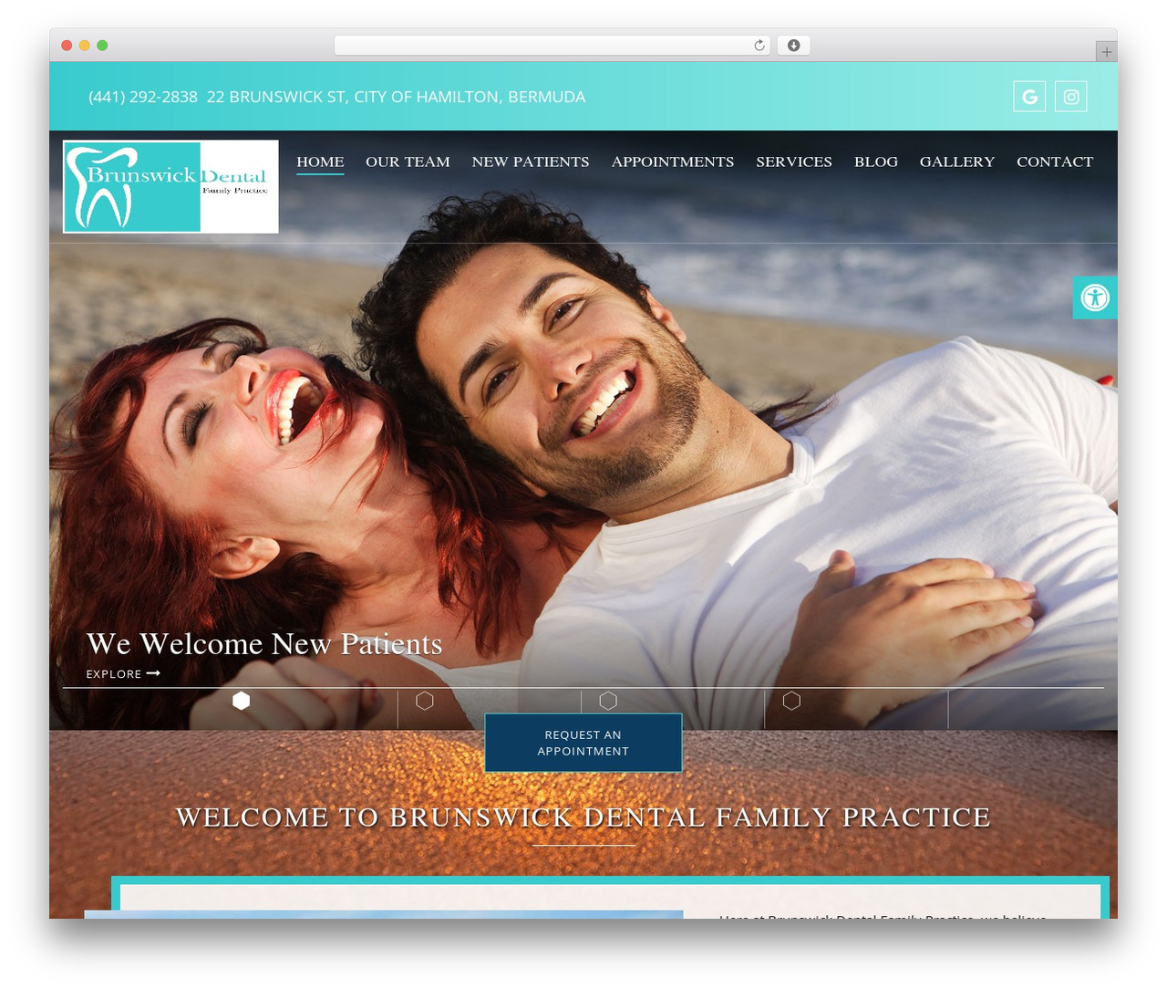 Ritz - Child top WordPress theme - brunswickdentalbermuda.com
