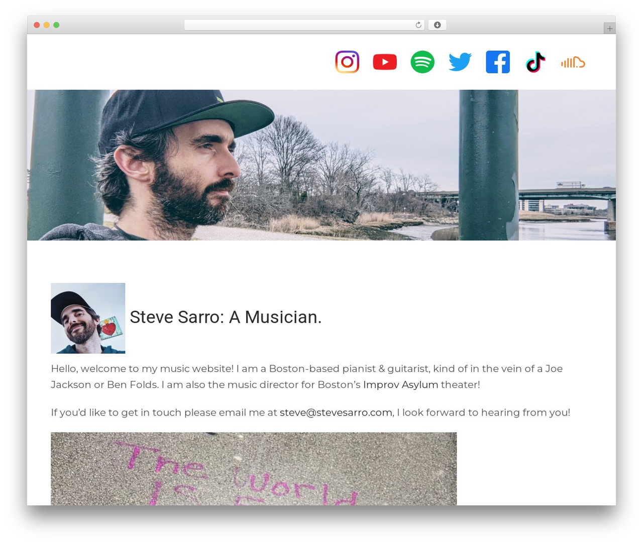 Podcaster SecondLine WordPress website theme - stevesarro.com Podcaster SecondLine WordPress website theme - stevesarro.com