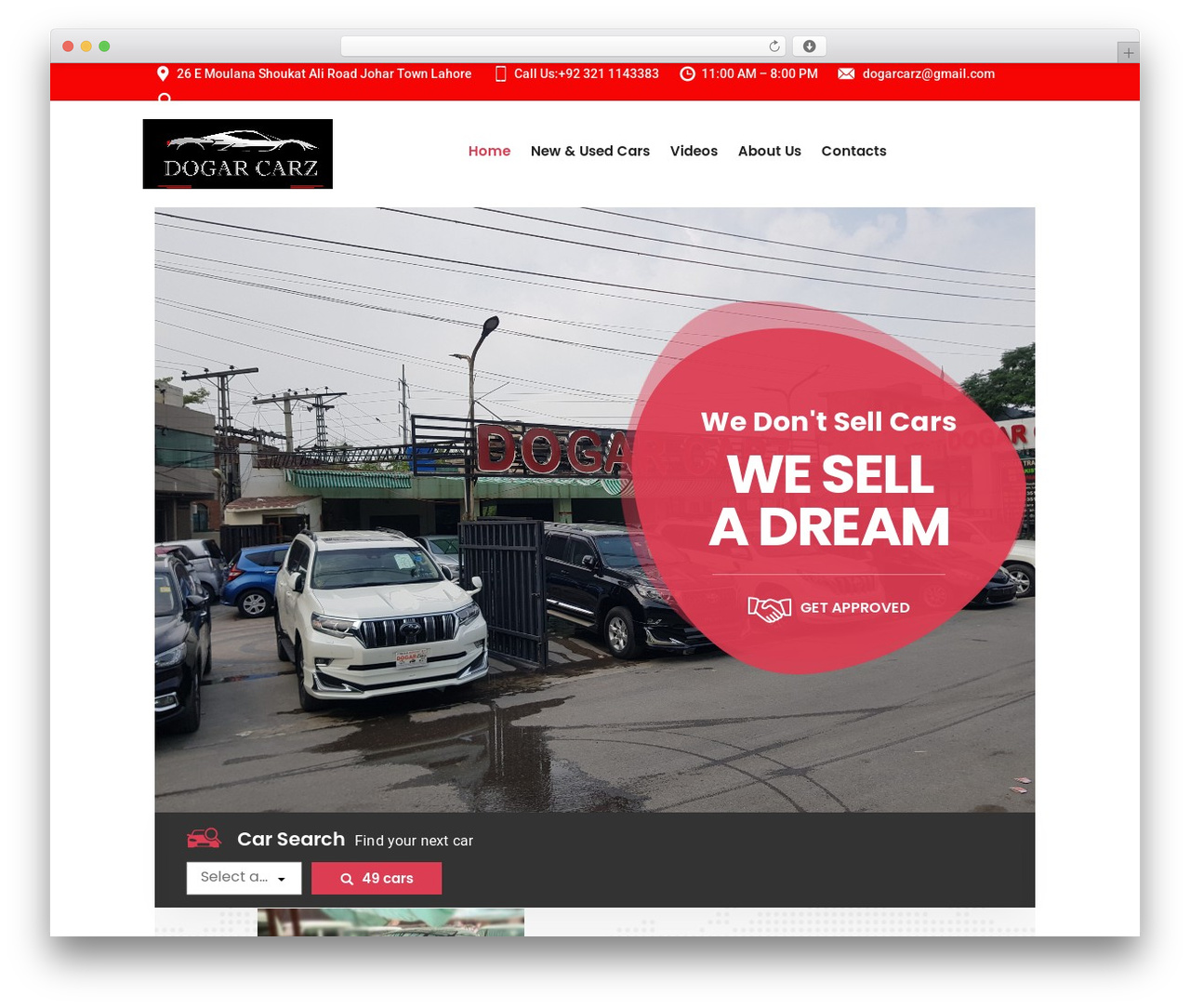 Theme WordPress Caleader - dogarcarz.com