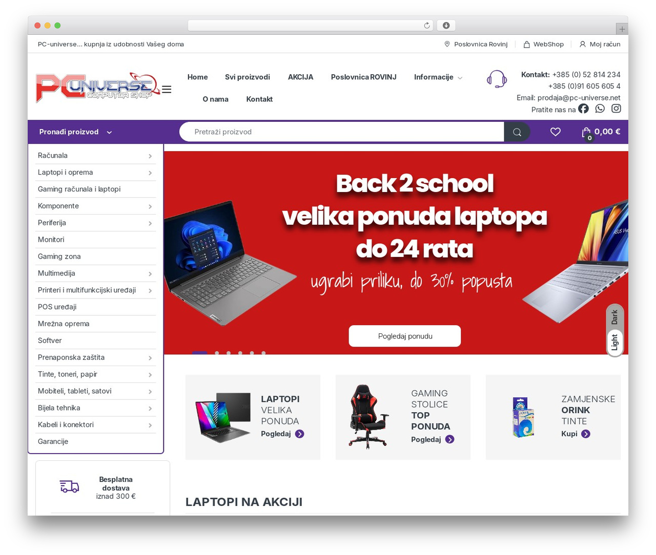 WordPress theme Electro - pc-universe.net WordPress theme Electro - pc-universe.net