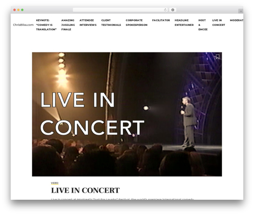 WordPress theme Surround - chrisbliss.com