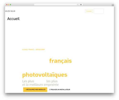 Sticky elementor WordPress plugin - voltec-solar.com