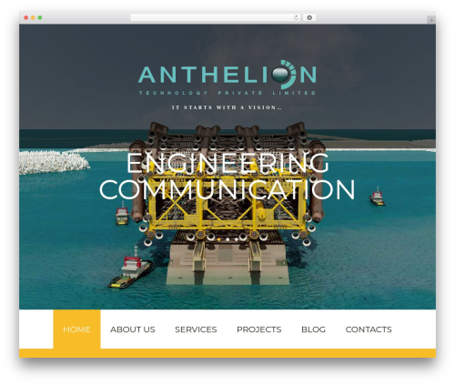 cherry WordPress theme - antheliontechnology.com