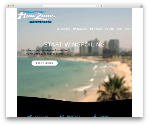 Create WordPress theme design - flowzone.ws