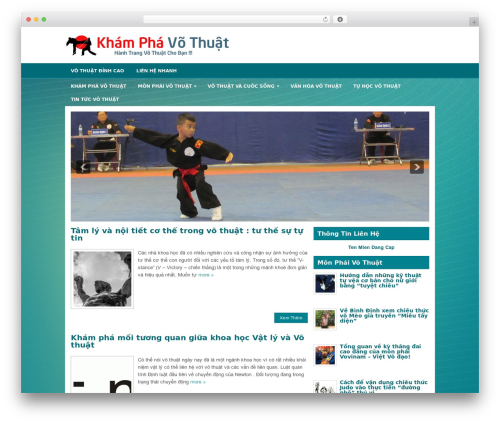 Dima WordPress theme - khamphavothuat.com