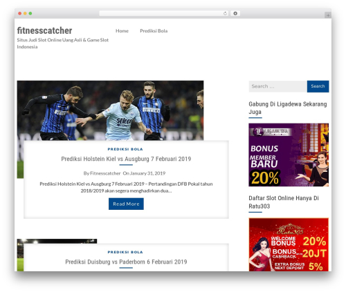 Educenter gym WordPress theme - fitnesscatcher.com