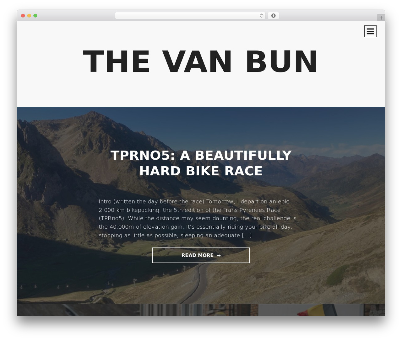 Intergalactic theme WordPress free - thevanbun.com