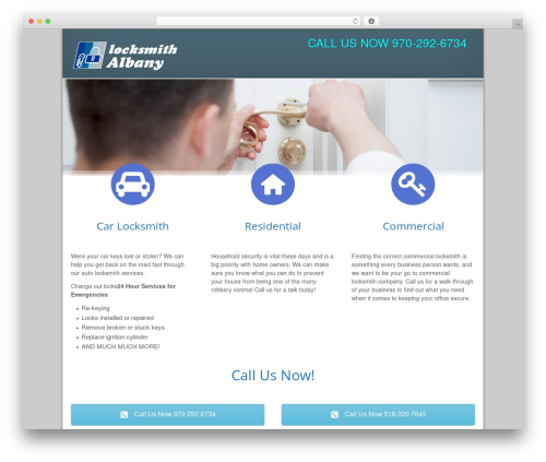 Medicate premium WordPress theme - locksmith-ny-albany.com