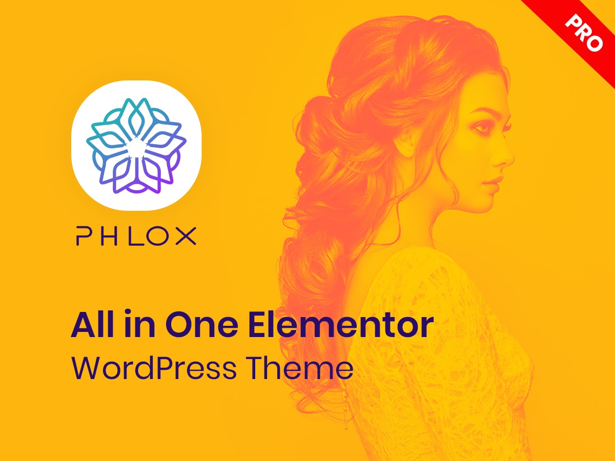 Phlox Pro WordPress template for photographers