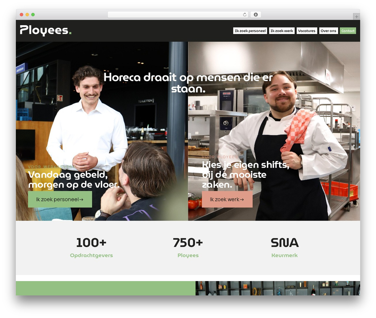 Ployees WordPress theme - ployees.nl