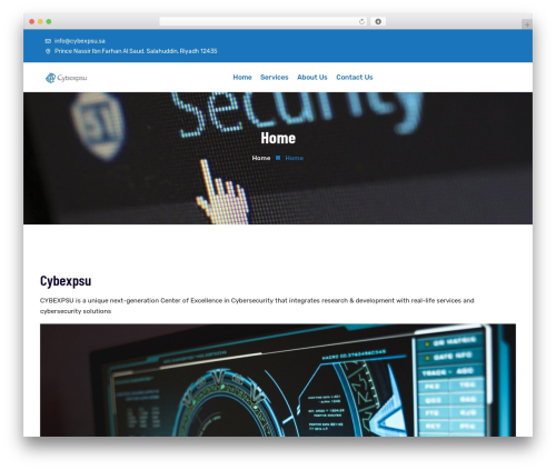 Theme WordPress Vaximo - cybexpsu.sa