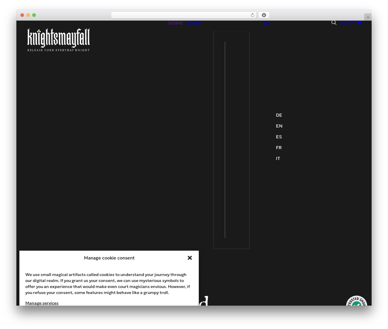 Uncode WordPress theme - knightsmayfall.com Uncode WordPress theme - knightsmayfall.com