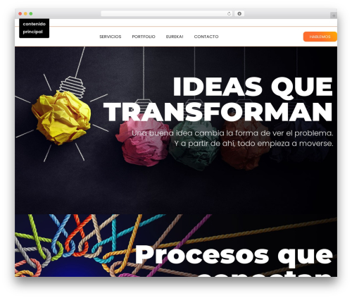 WordPress theme Trydo - planetaeureka.com