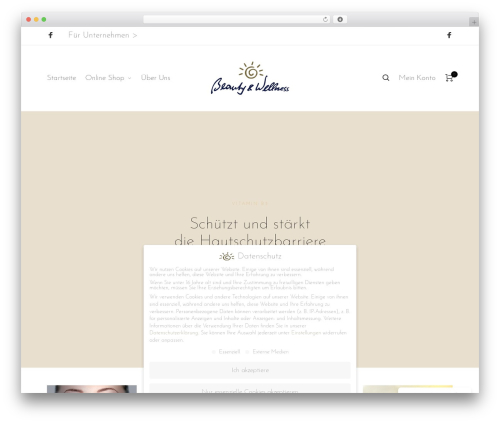 Barberry WordPress website theme - beauty-wellness.com