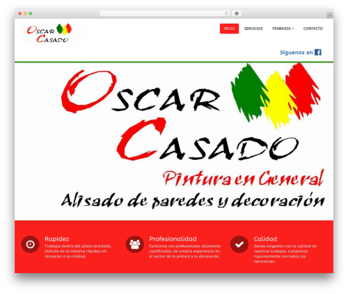 Flat Theme WordPress theme - pinturasoscarcasado.com Flat Theme WordPress theme - pinturasoscarcasado.com