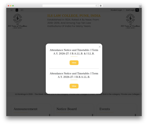 Monomyth Enterprise theme WordPress - ilslaw.edu