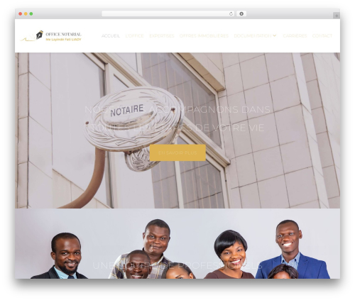 Theme WordPress Grandviz - officenotarial-liady.bj