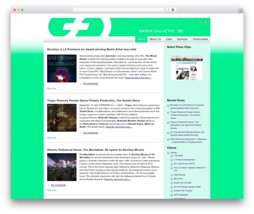 WordPress theme Gear Modified - greengalactic.com WordPress theme Gear Modified - greengalactic.com