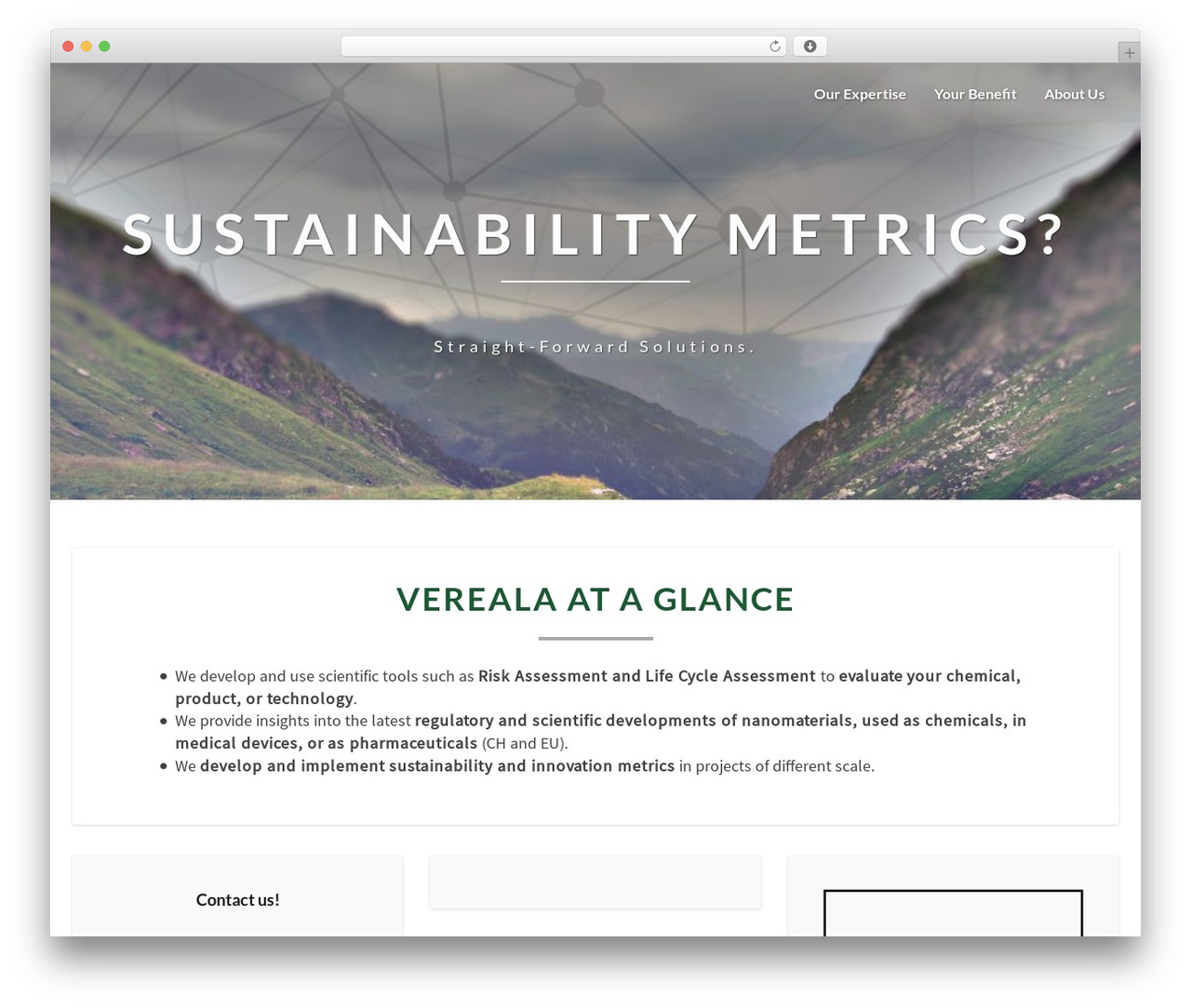 WordPress theme Lighthouse - vereala.com