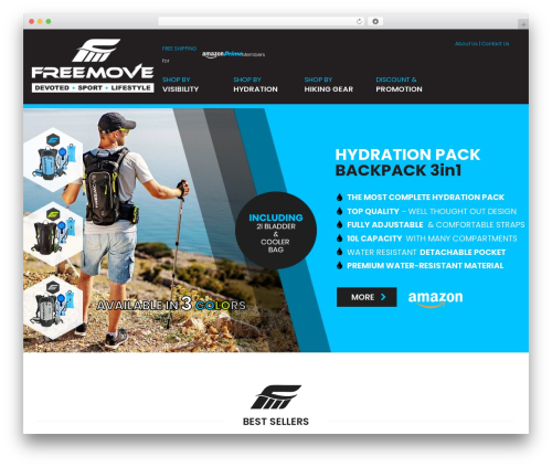 WordPress theme Webtim WP Theme - fm-freemove.com