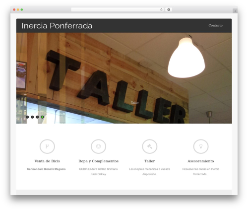 Best WordPress theme Asteria Lite - inerciaponferrada.com