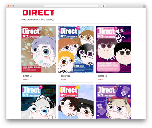 Construct WordPress theme - catalogodirect.com