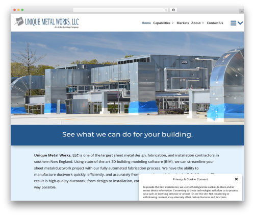 Divi theme WordPress - uniquemtl.com