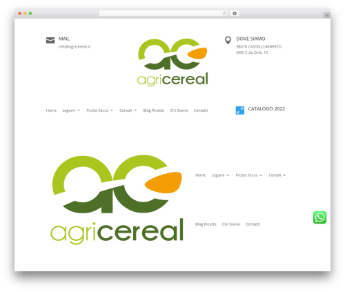 Divi theme WordPress - www.agricereal.it