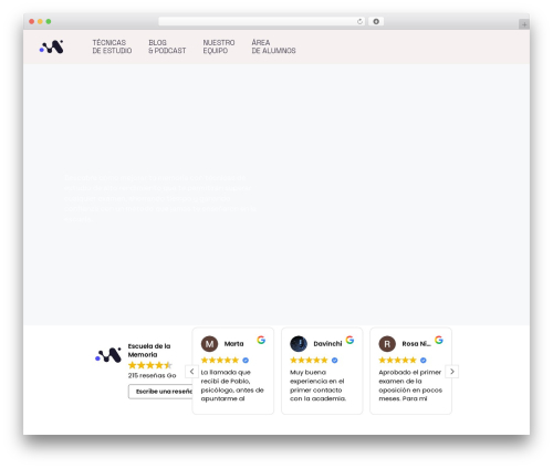 Alt manager WordPress plugin - escueladelamemoria.com