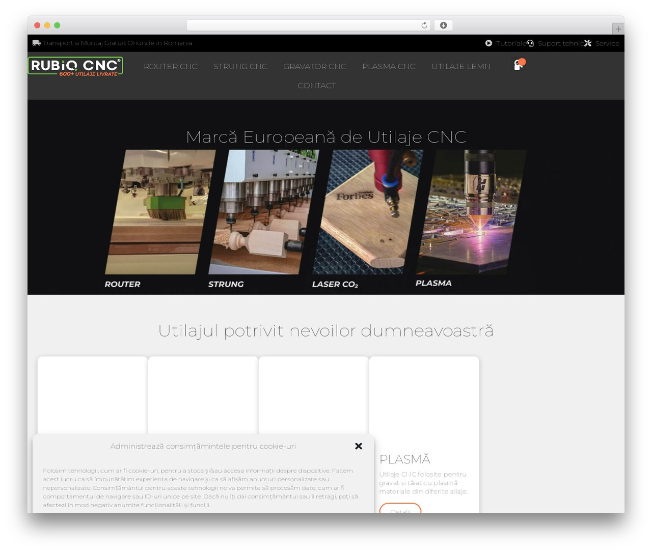 Hello Elementor Child WordPress theme - rubiq-cnc.ro