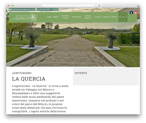 pump WordPress theme - agriturismolaquercia.com