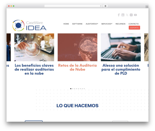 Shopkeeper portfolio WordPress plugin - ideaanalytics.com.mx