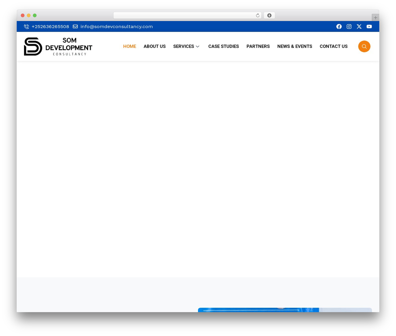 Som Development Consultancy WordPress theme - somdevconsultancy.com