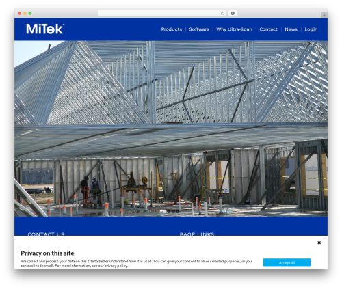Wp client WordPress plugin - aegismetalframing.com