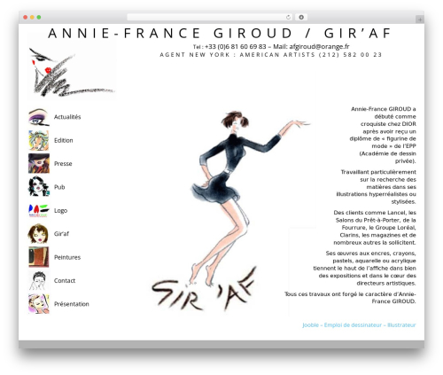 WordPress theme Toolset Starter - afgiroud.com
