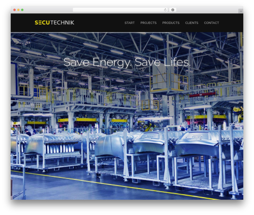 WordPress theme Xone - secutechnik.com