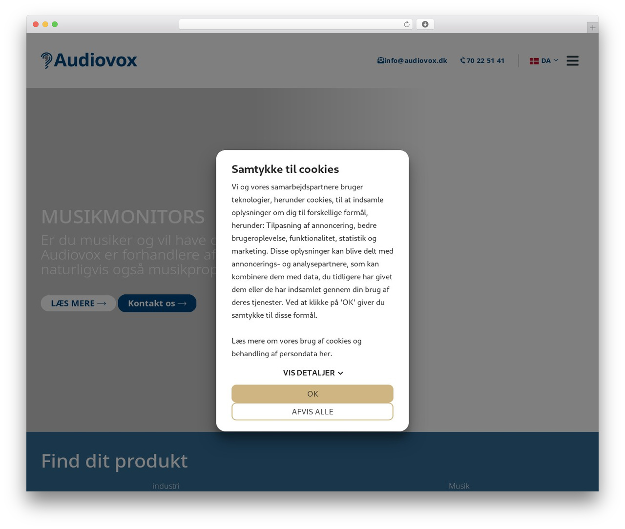 Number Three - Child theme WordPress - audiovox.dk