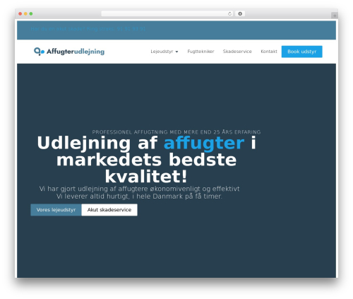 Theme WordPress Hello Elementor - affugterudlejning.dk