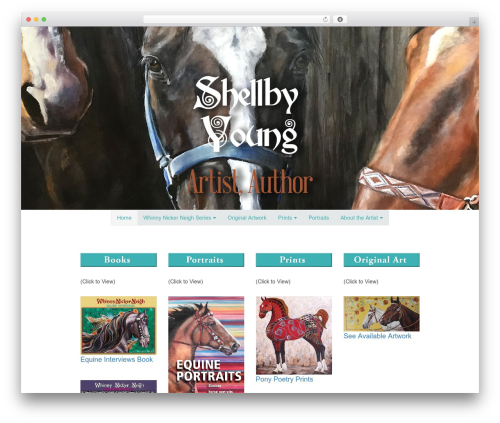 Theme WordPress Shellby Young - shellbyyoung.com
