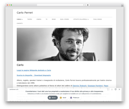 Tiny Framework best free WordPress theme - carloferreri.com Tiny Framework best free WordPress theme - carloferreri.com