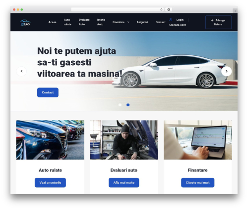 Vehica WordPress theme - 123cars.ro