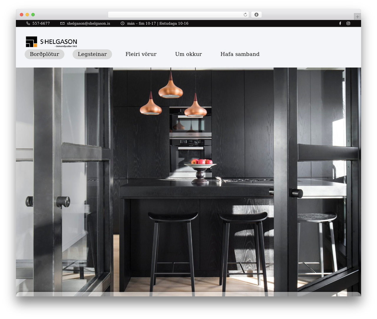 WordPress theme B22 Theme - shelgason.is