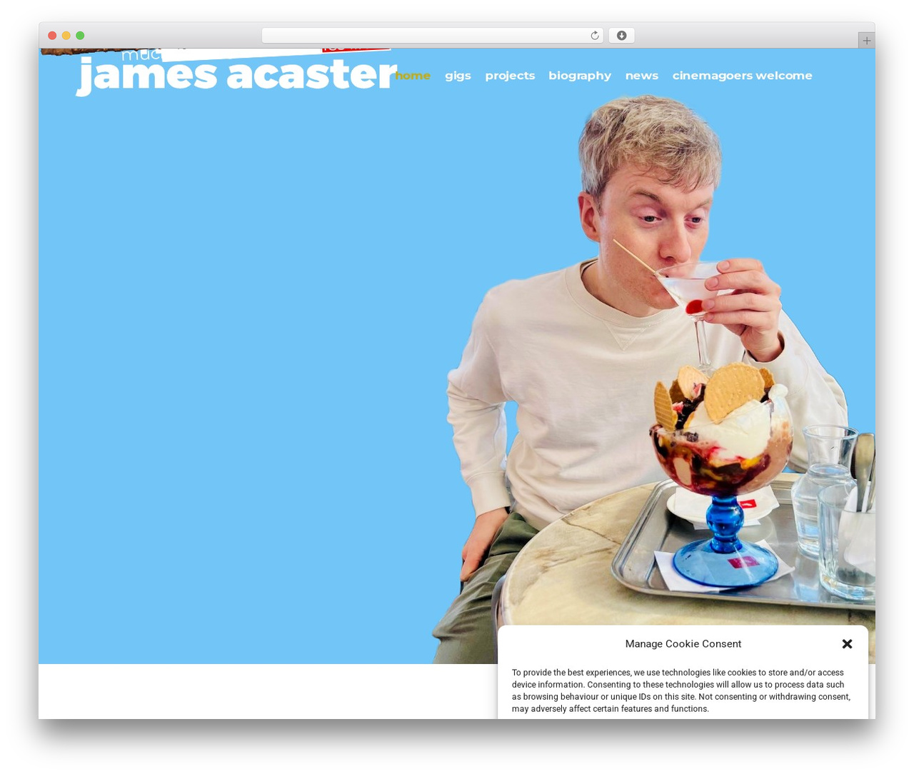 WordPress theme Bridge - jamesacaster.com