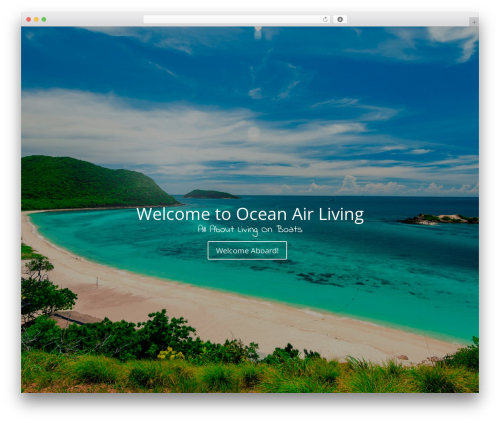 WordPress website template Divi - oceanairliving.com