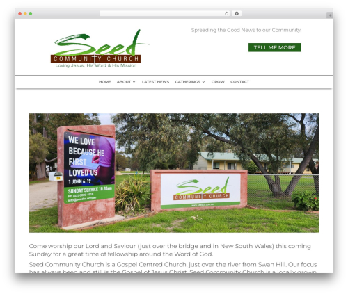 Church admin premium WordPress plugin - seed.church