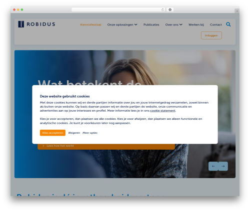 Pf cookiebar WordPress plugin - robidus.nl